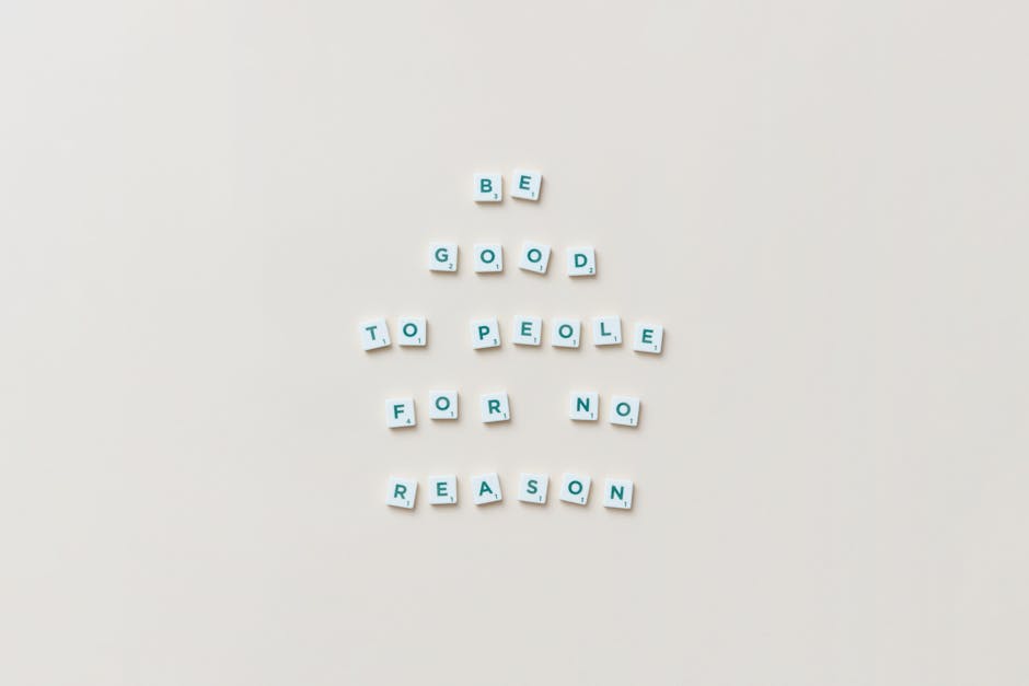 Brand Values Scrabble Tiles